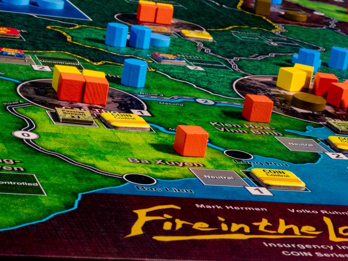 Fire in the lake in about 3 minutes